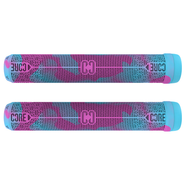 Core-Skinny-Boy-Scooter-Handgrips-Soft-170mm-Refresher-Pink-Teal-Pair-Horizontal