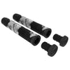 Core-Skinny-Boy-Scooter-Handgrips-Soft-170mm-Slate-White-Black-Pair-With-Bar-Plugs