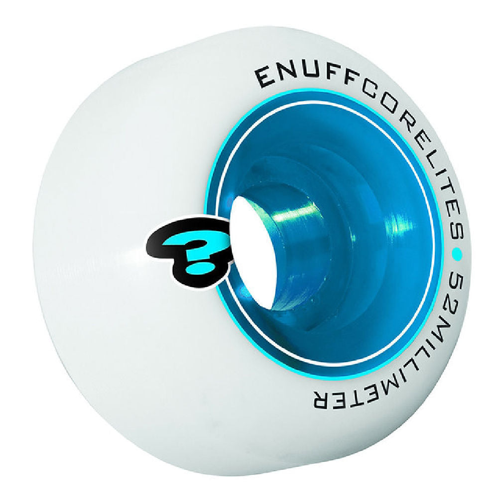 Enuff-Corelites-101A-Skateboard-Wheel-52mm-White-Blue