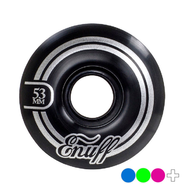 Enuff-RefresherII-55D-Skateboard-Wheel-53mm-Black-Colours