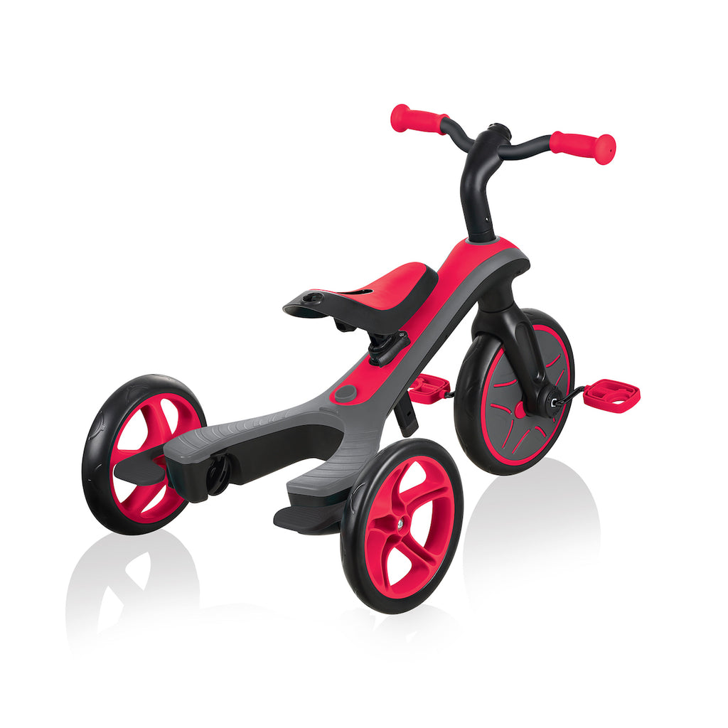 Globber-Explorer-4in1-Red-Trike-Angle