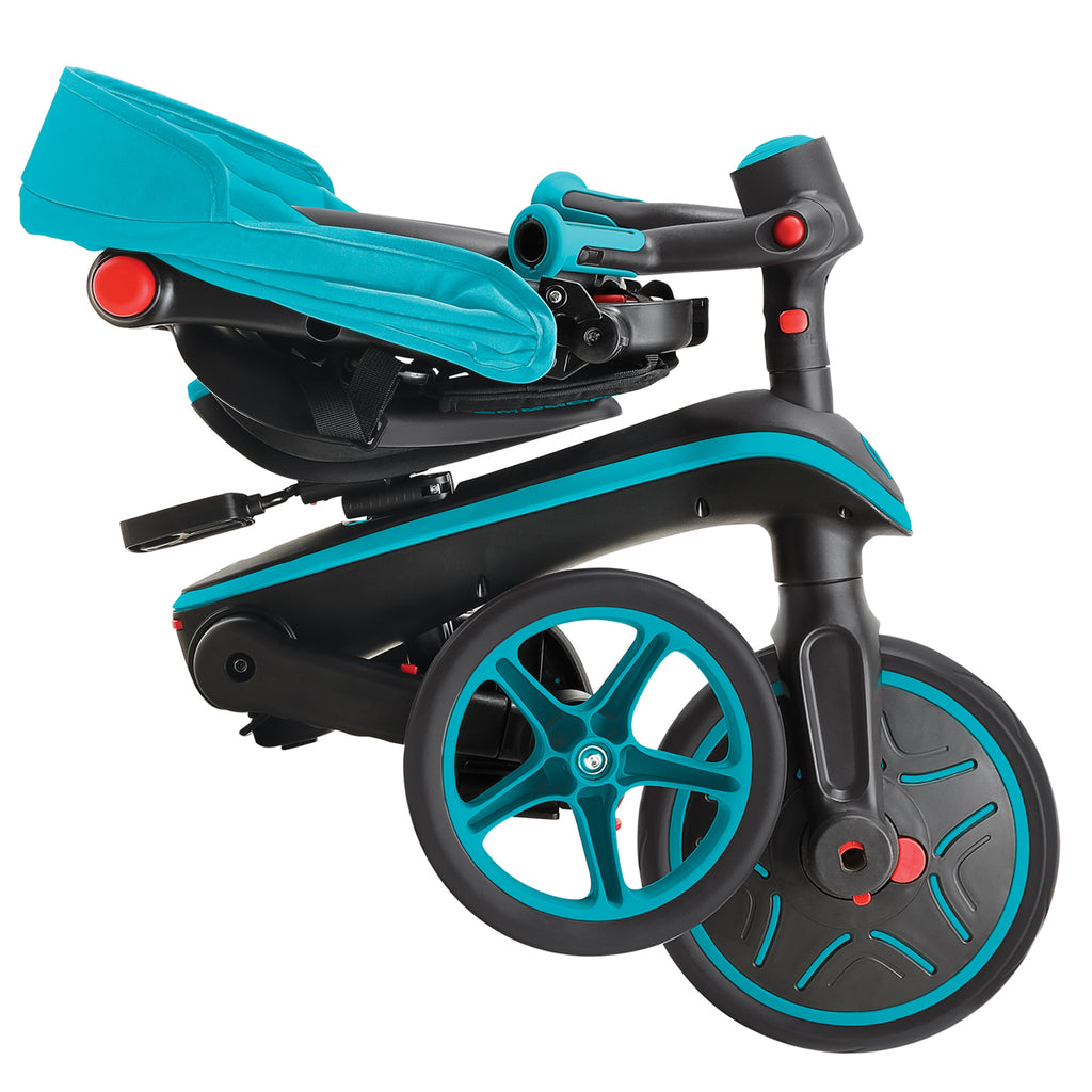 Globber-Explorer-Trike-4in1-Foldable-Teal-folded