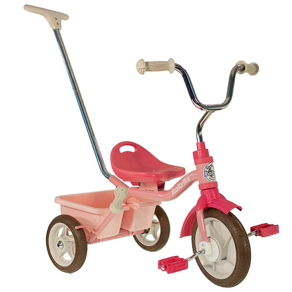  Analyzing image     Italtrike-10inch-Passenger-Trike-Rose-Garden-Pink