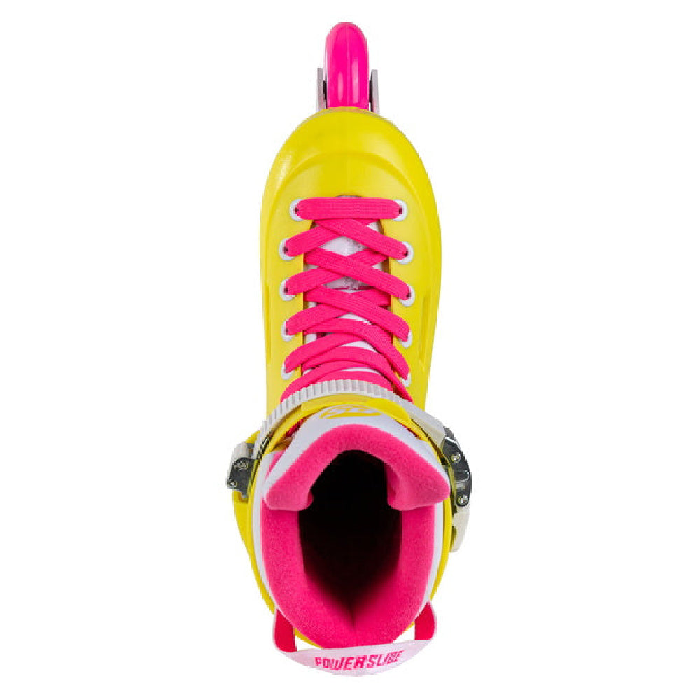 Powerslide-Zoom-80-Inline-Skates-Neon-Yellow-Top-View