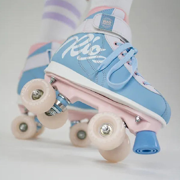 RIO-Milkshake-Roller-Skate-Cotton-Candy-In-Use