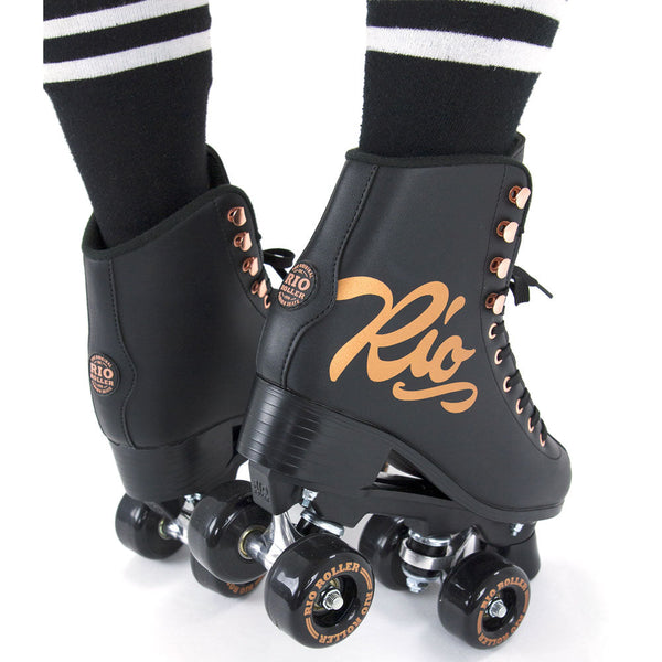 Rio Rose Skate Black Back