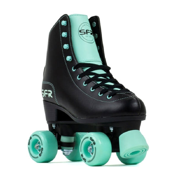 SFR-Junior-Figure-Skate-Black-Green-Front