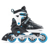 SFR-Pulsar-Adjustable-Inline-Skates-Blue-Side