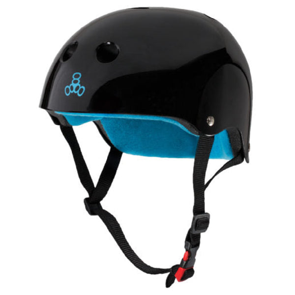 TRIPLE-8-The-Certified-Sweatsaver-Helmet-Black-Blue-Front