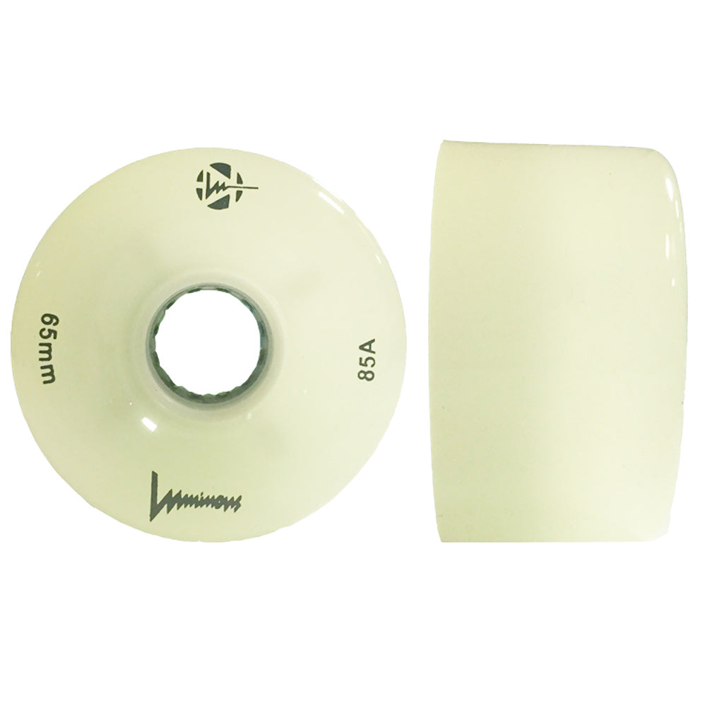 Luminous-Longboard-65mm-Wheel-Clear